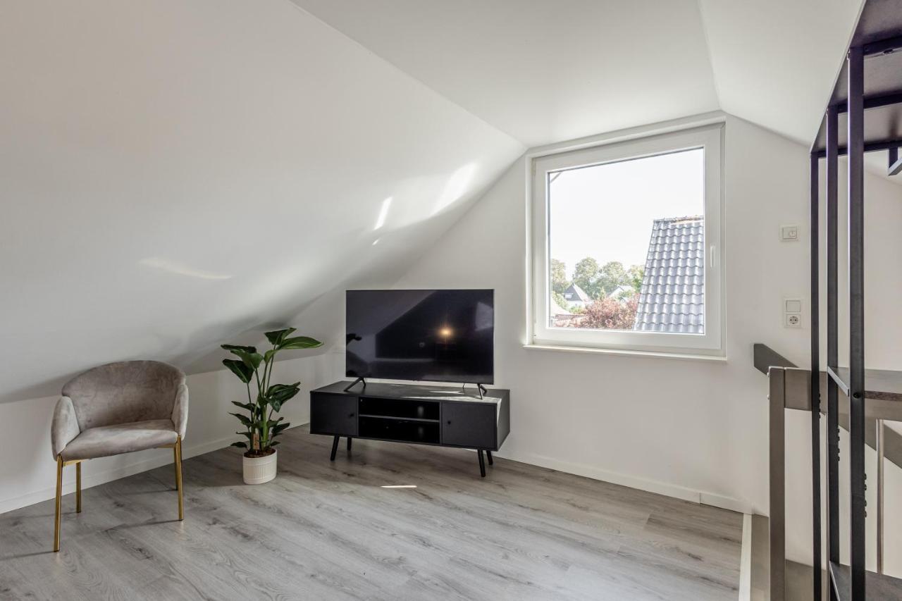 Gt-City Suite 01 I Gasgrill I Smart-Tv I Balkon Gütersloh Dış mekan fotoğraf